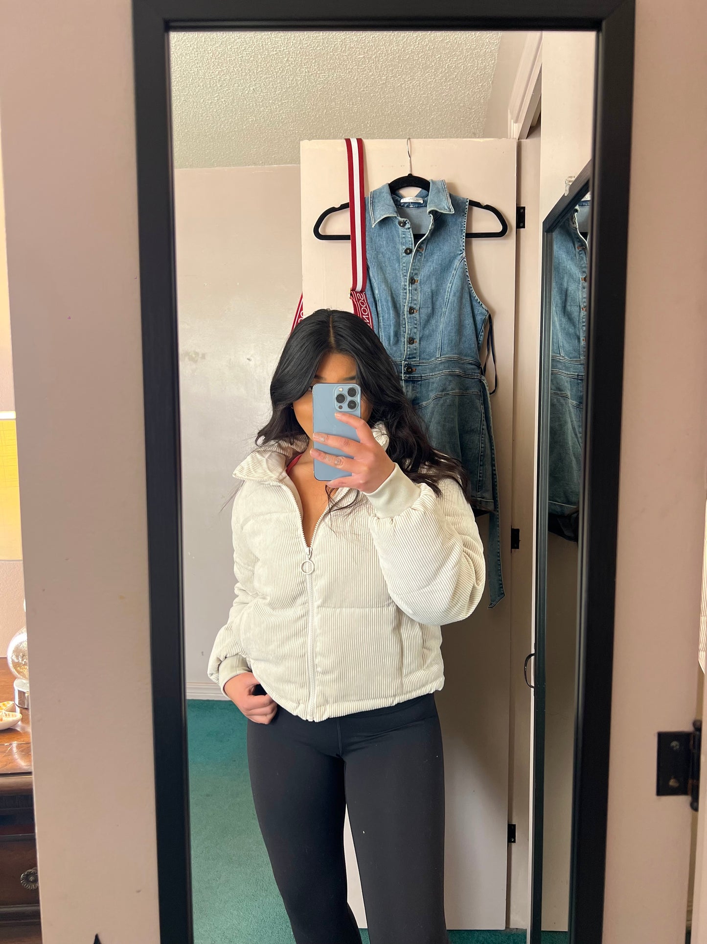 Aspen Puffer Jacket- Ecru